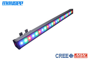 IP65 RGB Multicolor ไฟ LED เครื่องซักผ้าฝาผนังที่มี 1 เมตร 36pcs Cree Leds