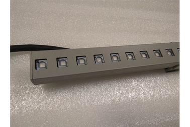 เครื่องซักผ้าฝาผนัง LED เชิงเส้นอลูมิเนียม 10W IP65 สำหรับโครงร่างสถาปัตยกรรมอาคาร