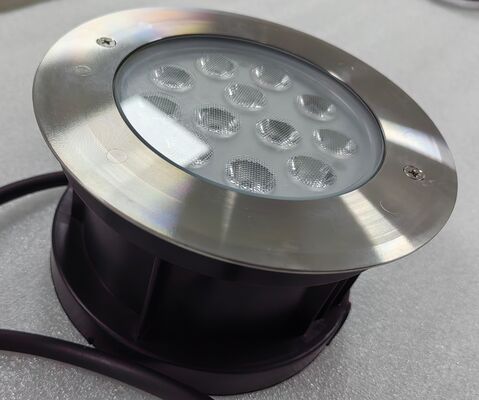 ไฟสระว่ายน้ำ LED 1KG พร้อมตัวเรือนสแตนเลส 316L และตะแกรง IK10 ออกแบบมาสำหรับการใช้งานแสงใต้น้ำ