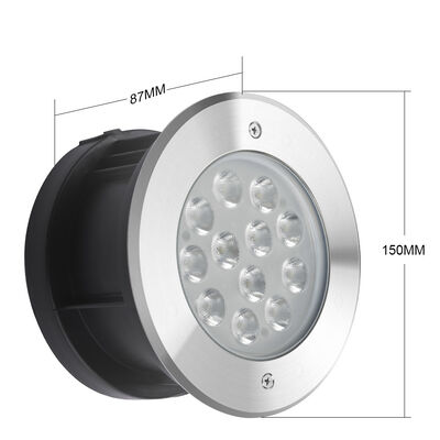 ไฟสปอร์ตไลท์ LED สระว่ายน้ำ 150 มม. x 88 มม. สี RGBW ออกแบบมาเพื่อการติดตั้งง่ายและประสิทธิภาพที่ยาวนาน