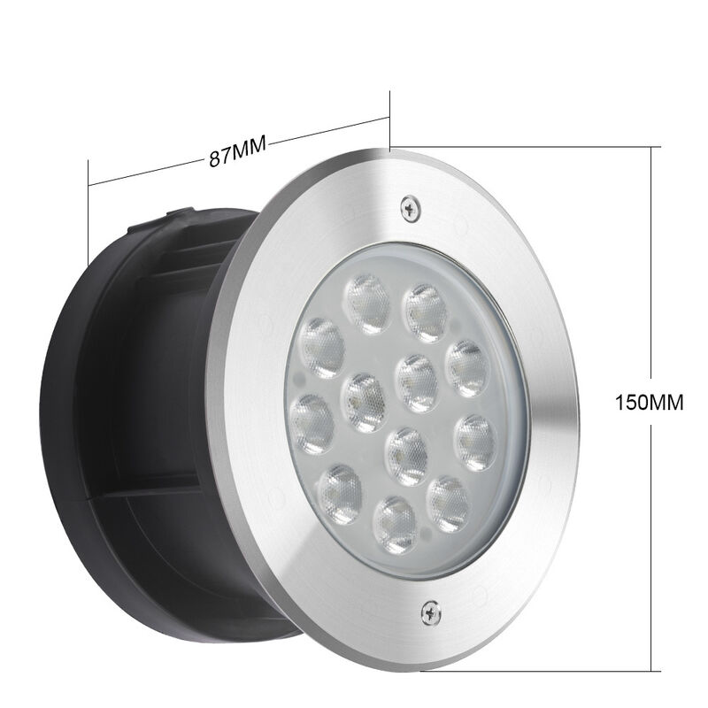 ไฟสปอร์ตไลท์ LED สระว่ายน้ำ 150 มม. x 88 มม. สี RGBW ออกแบบมาเพื่อการติดตั้งง่ายและประสิทธิภาพที่ยาวนาน